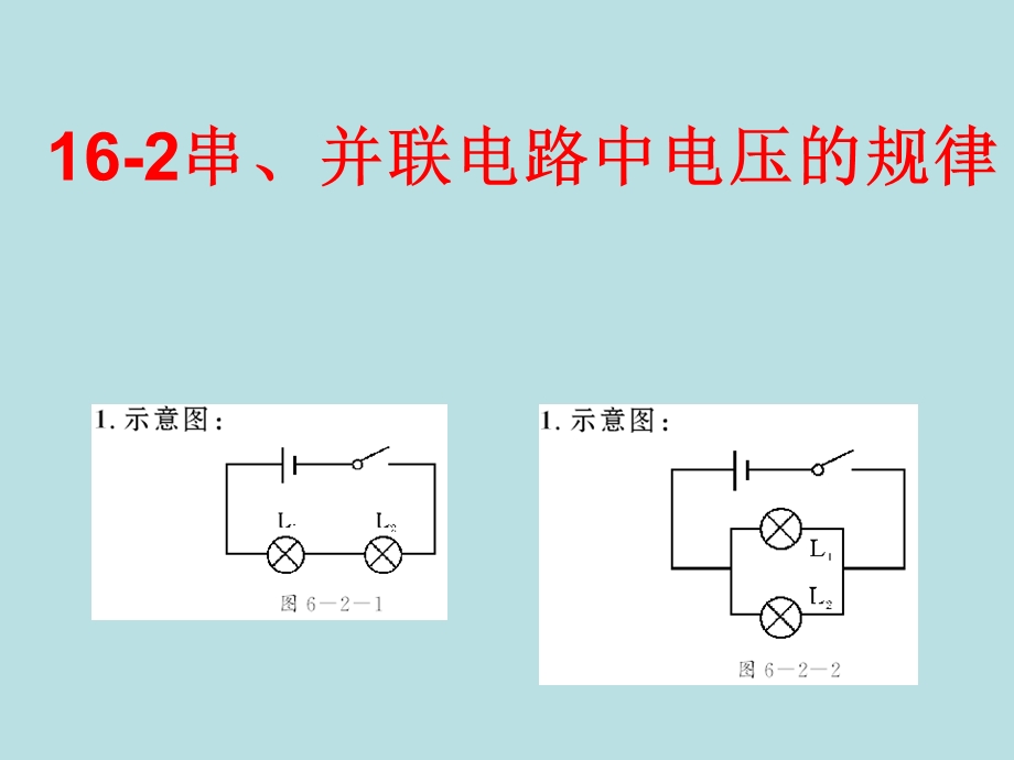 串、并联电路中电压的规律.ppt_第1页