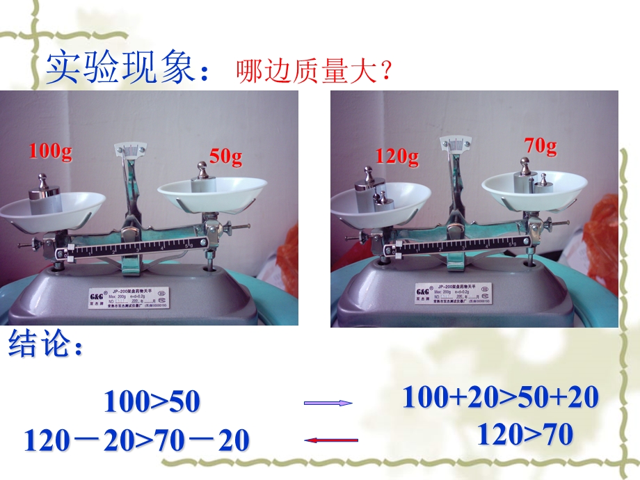 北师大版初中数学八级下册《不等式的基本性质》教学课件.ppt_第2页