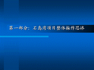 【商业地产PPT】山东威海石岛湾项目整体操作方案550W平米山东第一大盘213PPT.ppt