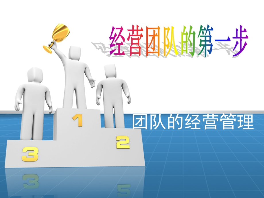 团队的经营管理培训.ppt_第1页