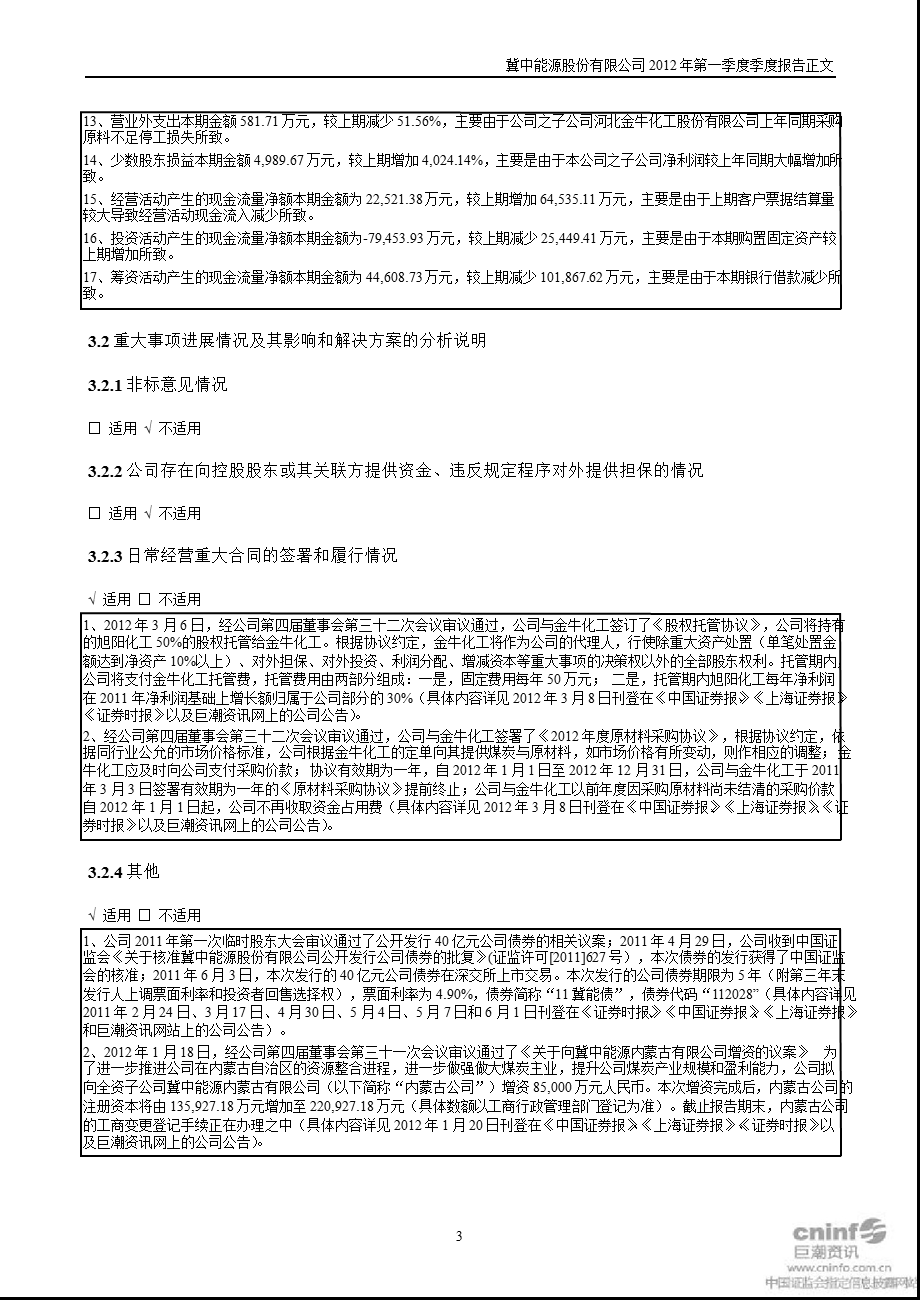 冀中能源：第一季度报告正文.ppt_第3页