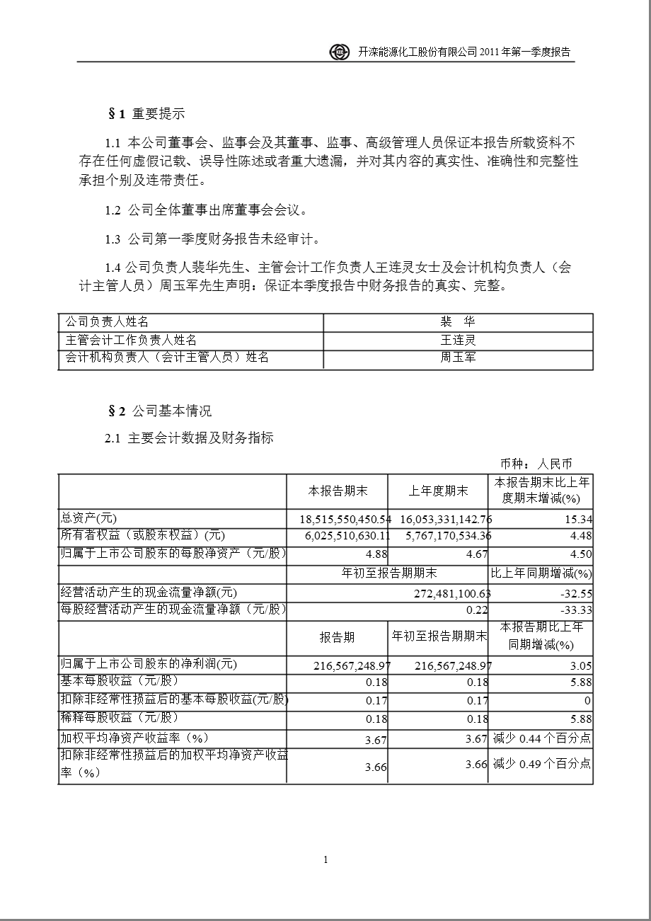 600997开滦股份第一季度季报.ppt_第3页