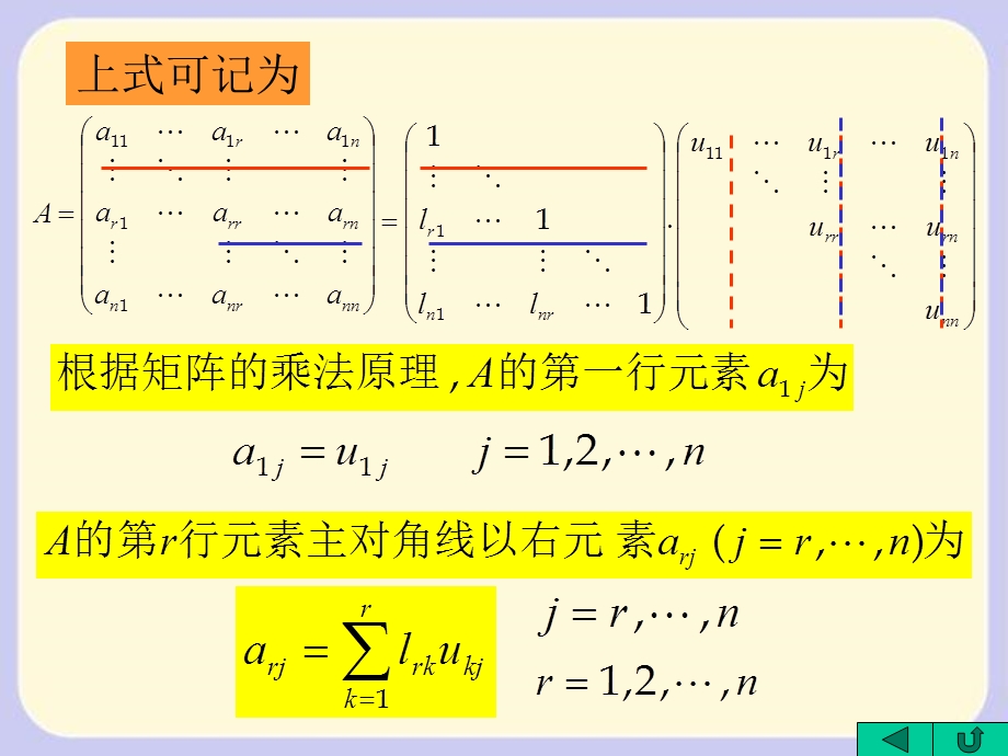 数值分析学习课件教学课件PPT教案解线性方程组的直接法.ppt_第3页