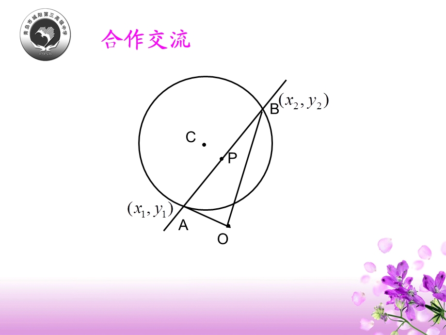 人教版高中数学《直线与圆的位置关系之相交》精品课件.ppt_第3页