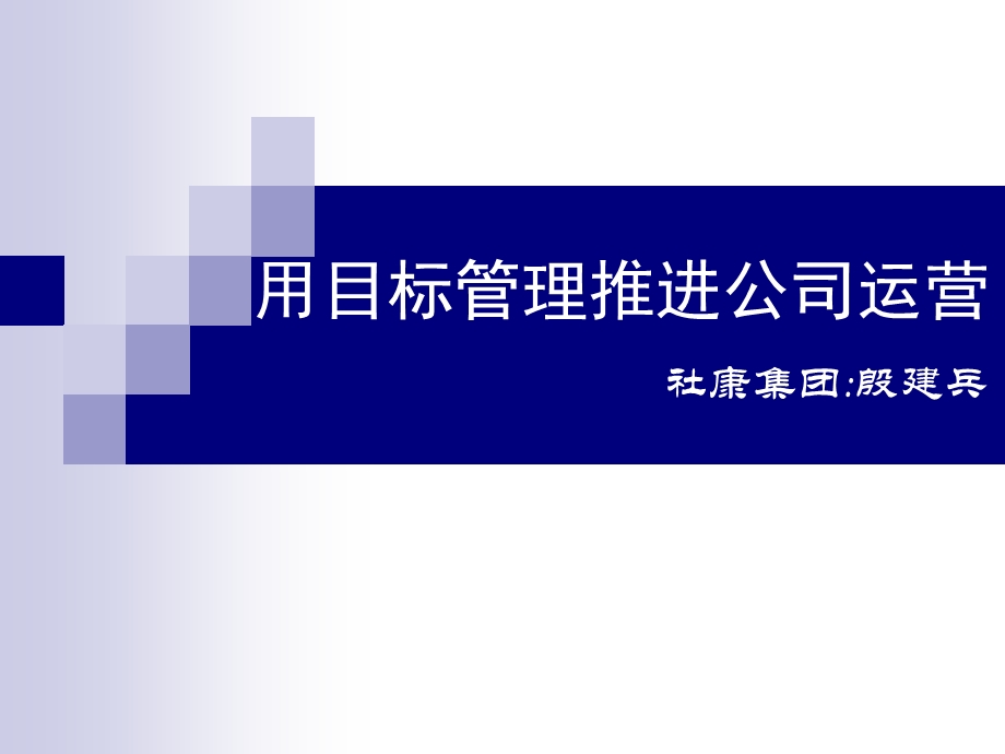 用目标管理推动公司运营.ppt_第2页