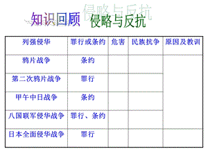 人教版中考历史复习课件：第8讲　近代化的探索.ppt