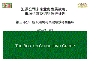 BCG组织结构与关键绩效考核指标.ppt