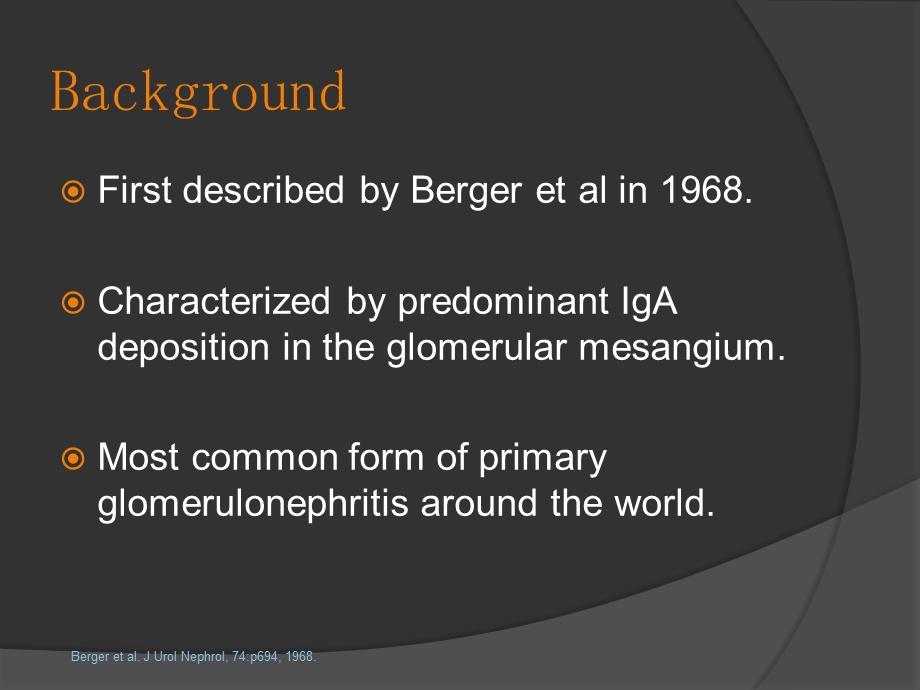 Crescentic IgA NephropathyNew York University：新月体IgA抗体肾病纽约大学.ppt_第3页