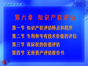 第6章知识产权评估.ppt