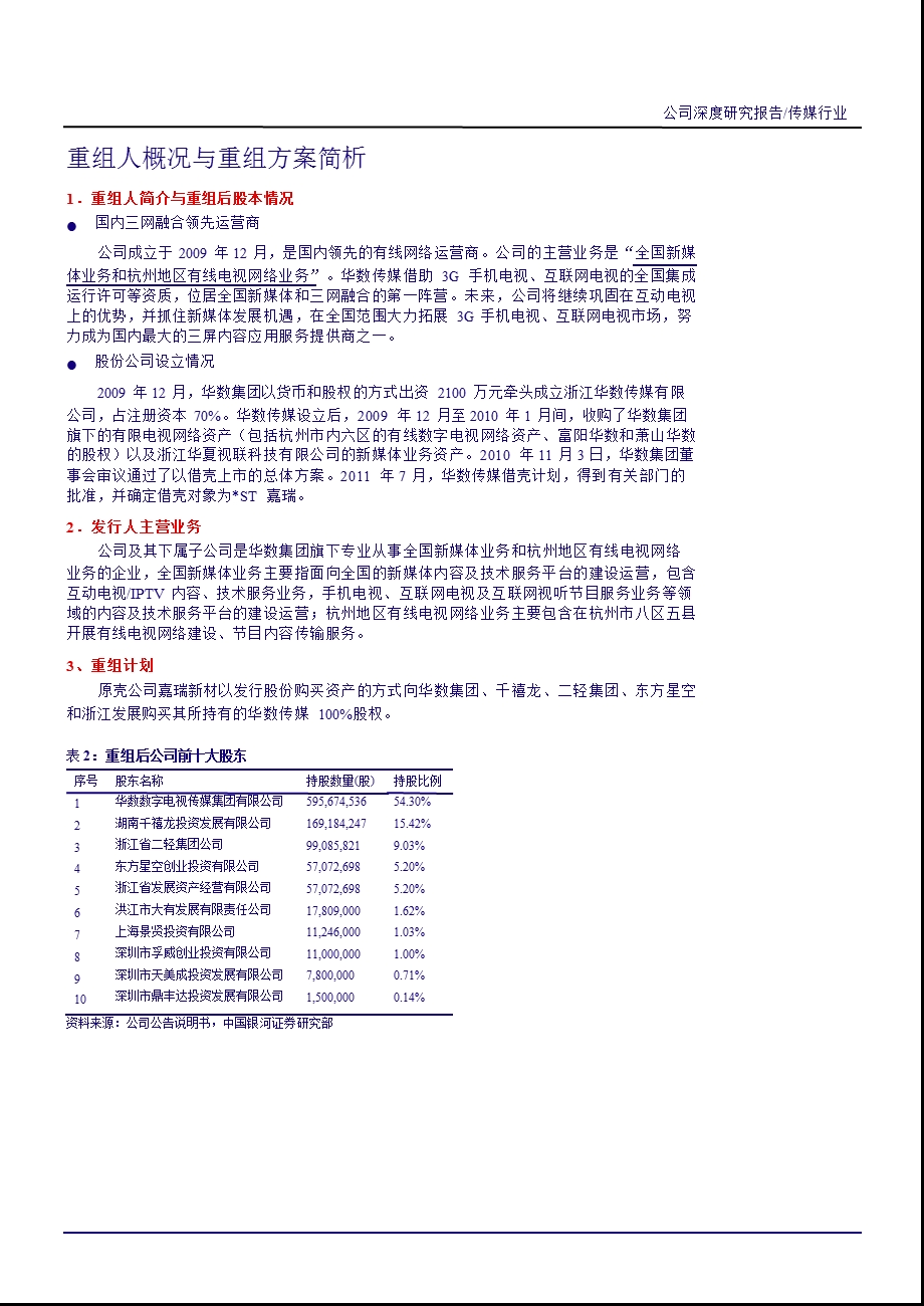 华数传媒(000156)新股报告：最具成长潜力的有线网络运营商1019.ppt_第2页