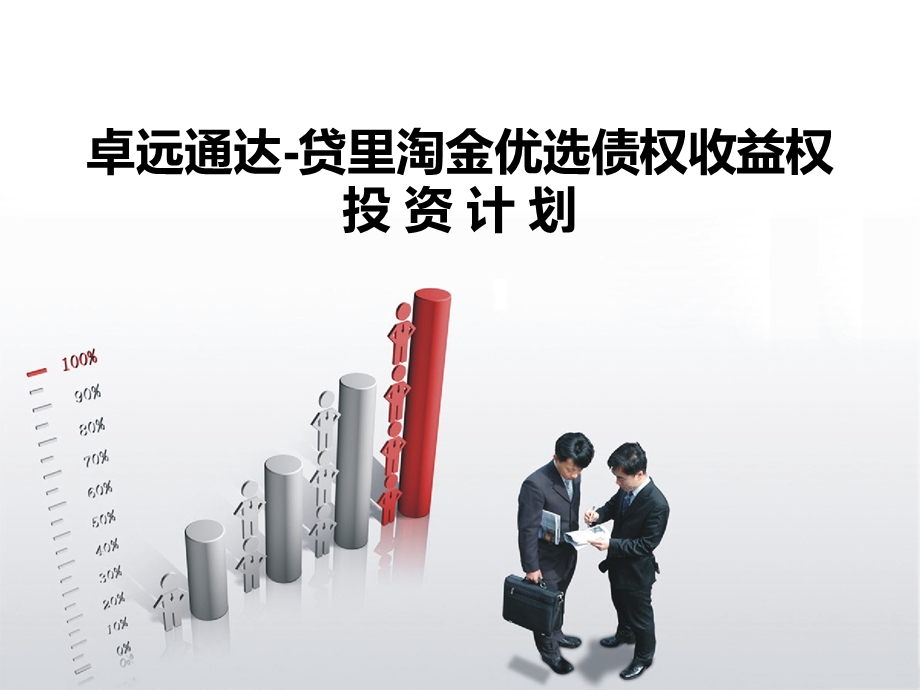 卓远通达贷里淘金优选债权收益权投资计划.ppt_第1页