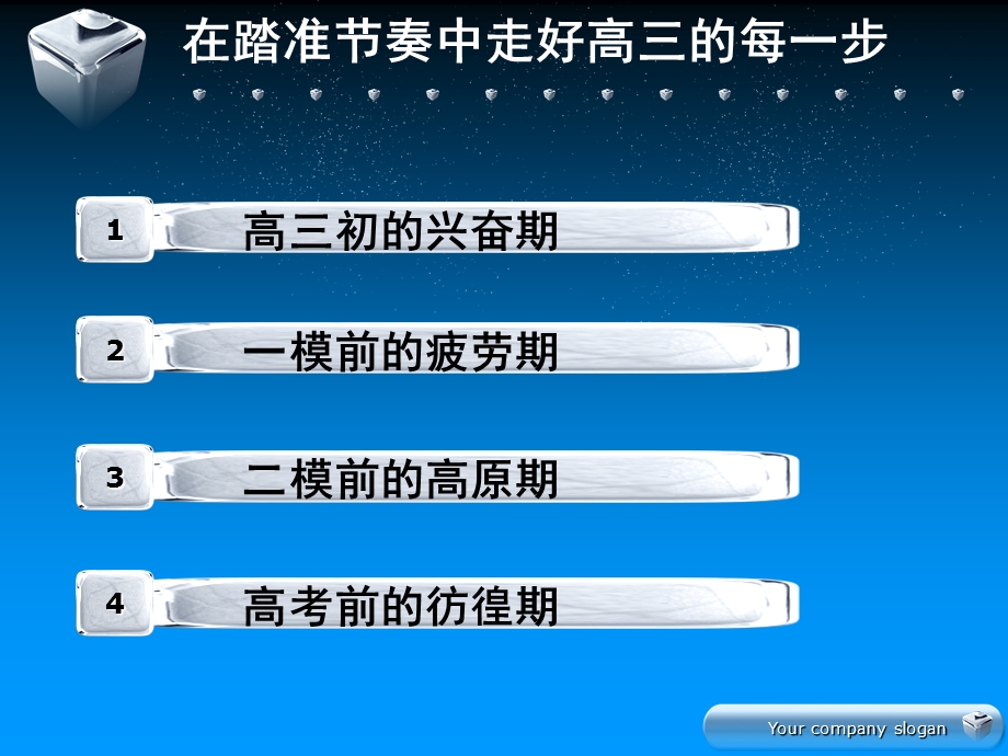 在踏准节奏中走好高三的每一步.ppt_第2页