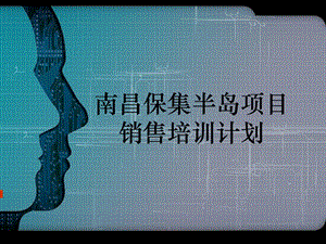 南昌保集半岛项目销售培训计划139页.ppt