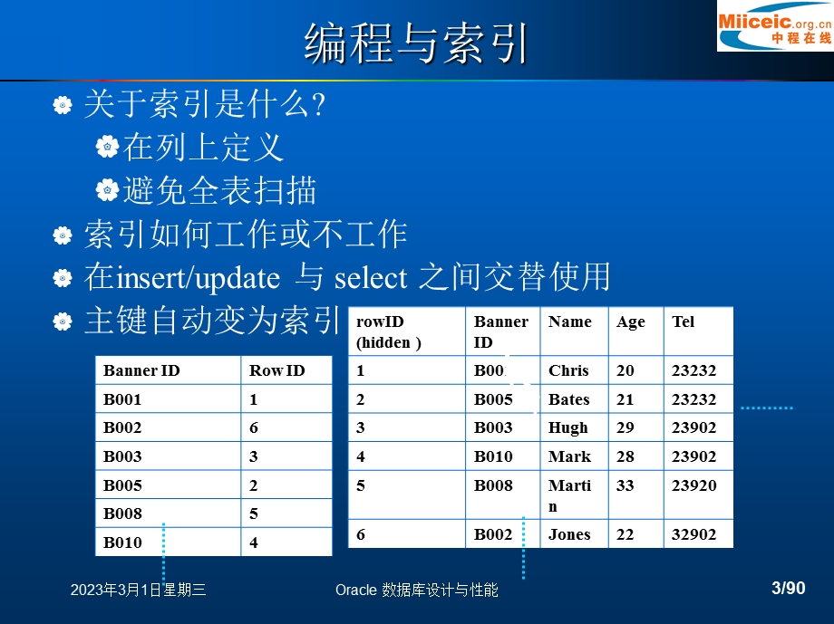 Oracle 10g11g索引创建使用问题分析(针对编程人员).ppt_第3页