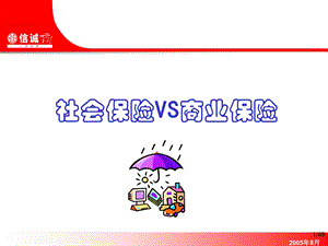 社会保险VS 商业保险.ppt