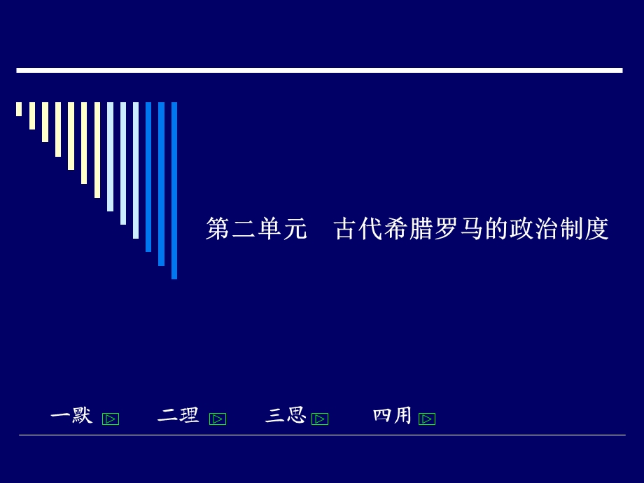 人教版高中历史单元复习课件：古代希腊罗马的政治制度.ppt_第3页