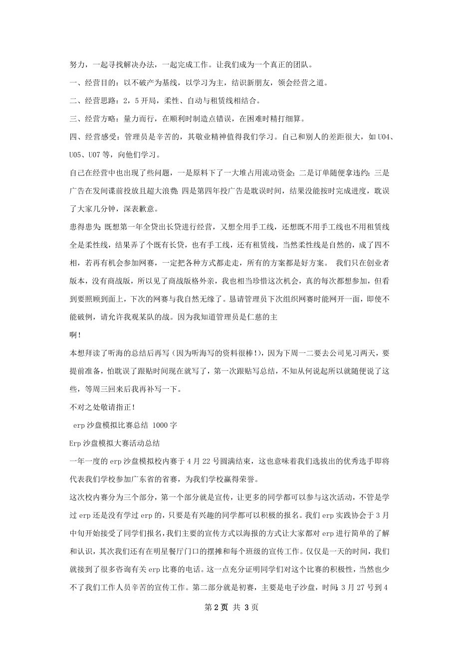 沙盘模拟大赛总结.docx_第2页