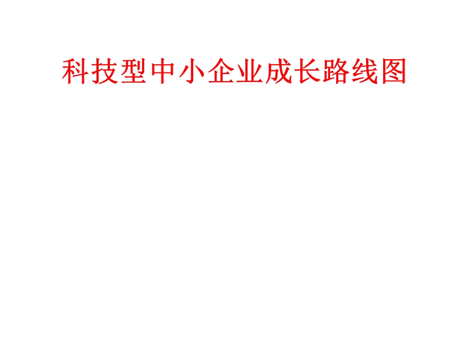 科技型中小企业成长路线图.ppt_第1页