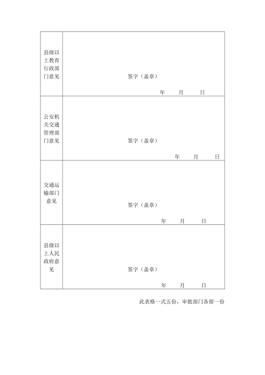 学校、幼儿园校车许可申请表.doc_第2页