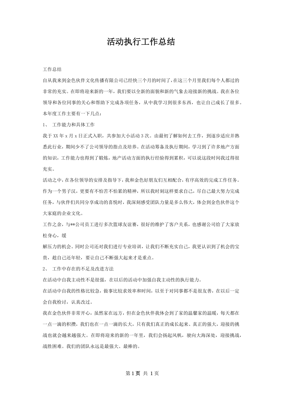 活动执行工作总结.docx_第1页