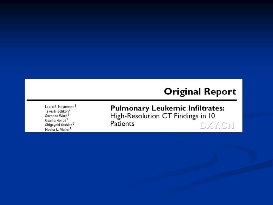 白血病肺部浸润影像学表现.ppt_第2页