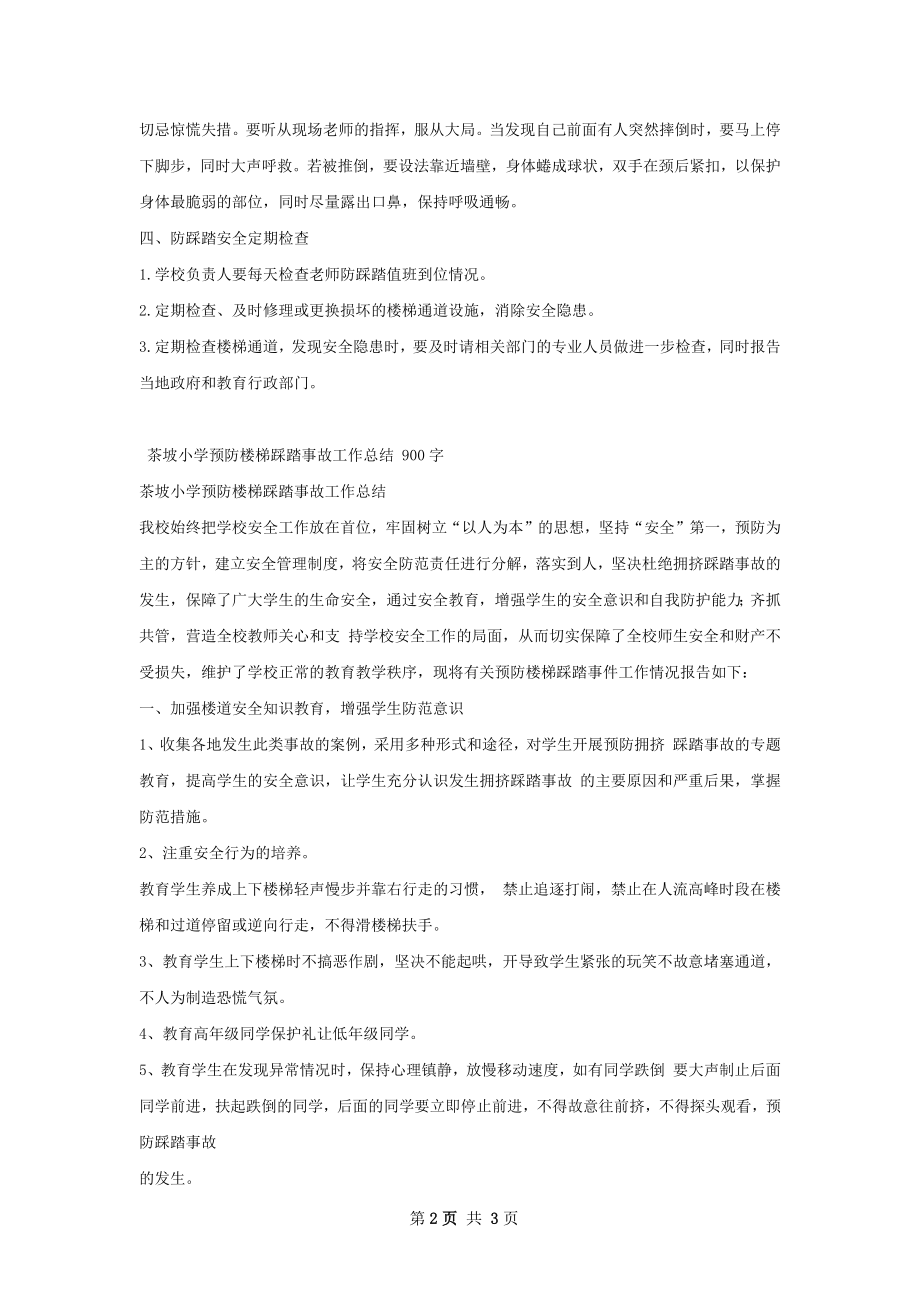 防踩踏事故工作总结.docx_第2页