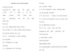 最新PEP7六级上册英语课文翻译.doc