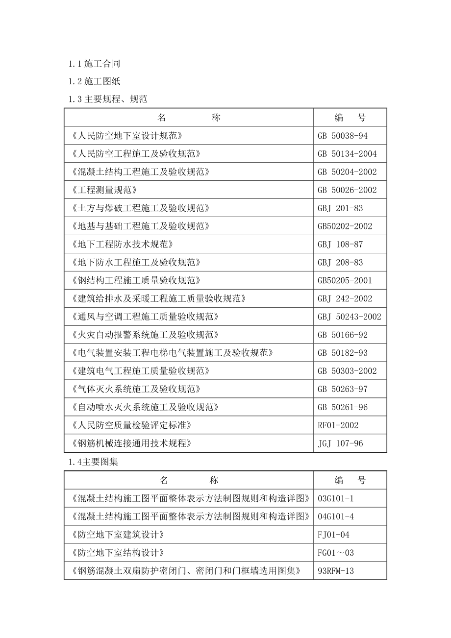 金色雅筑北苑项目人防工程施工组织设计.doc_第2页