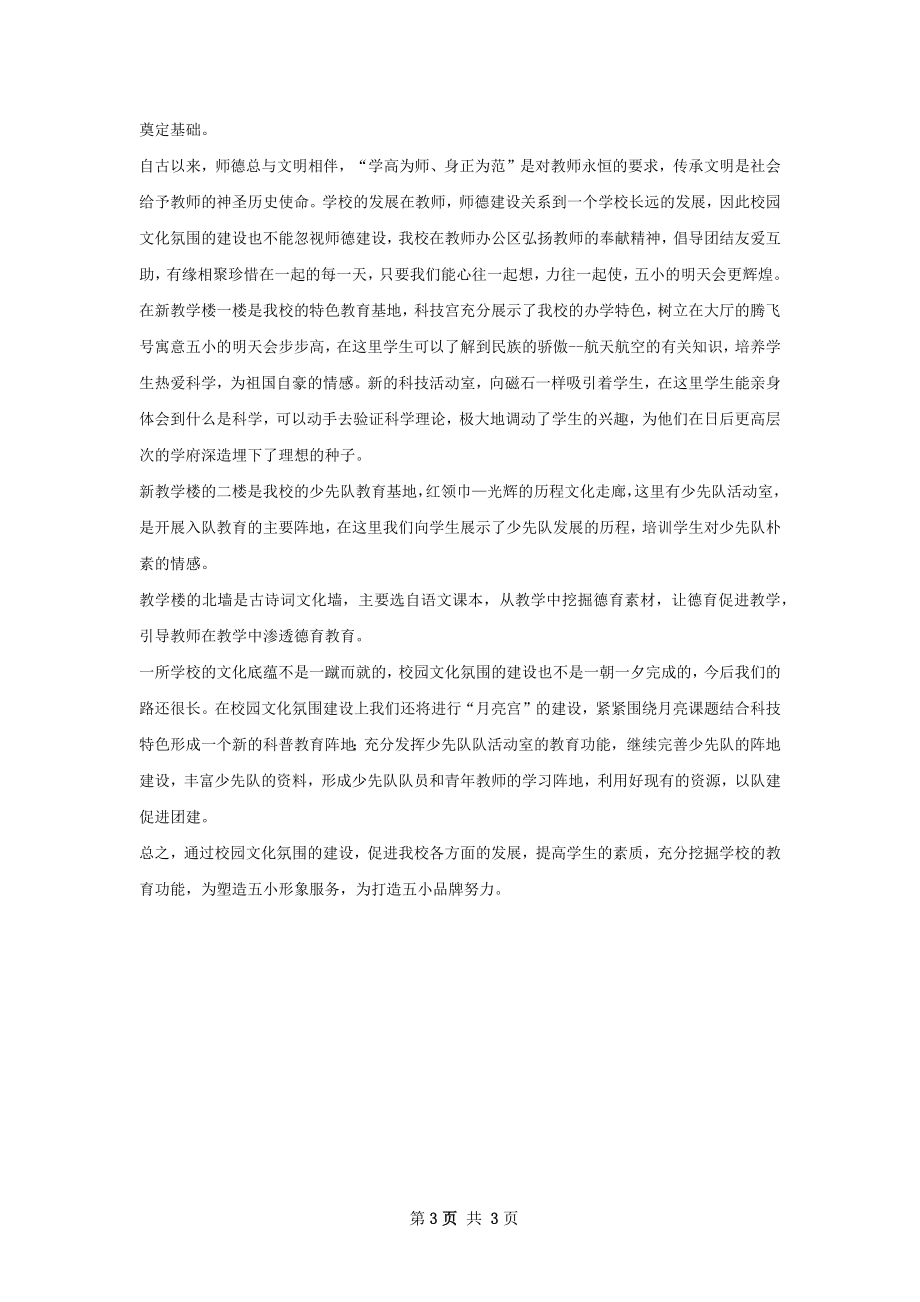 校园文化建设总结.docx_第3页