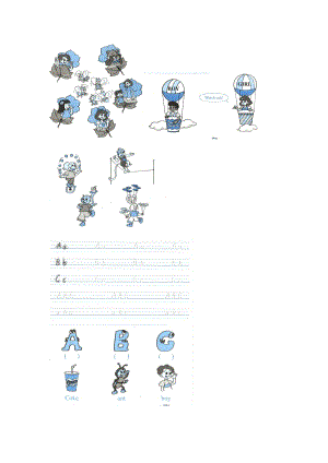 新课标小学PEP英语三级上册课本插图.doc