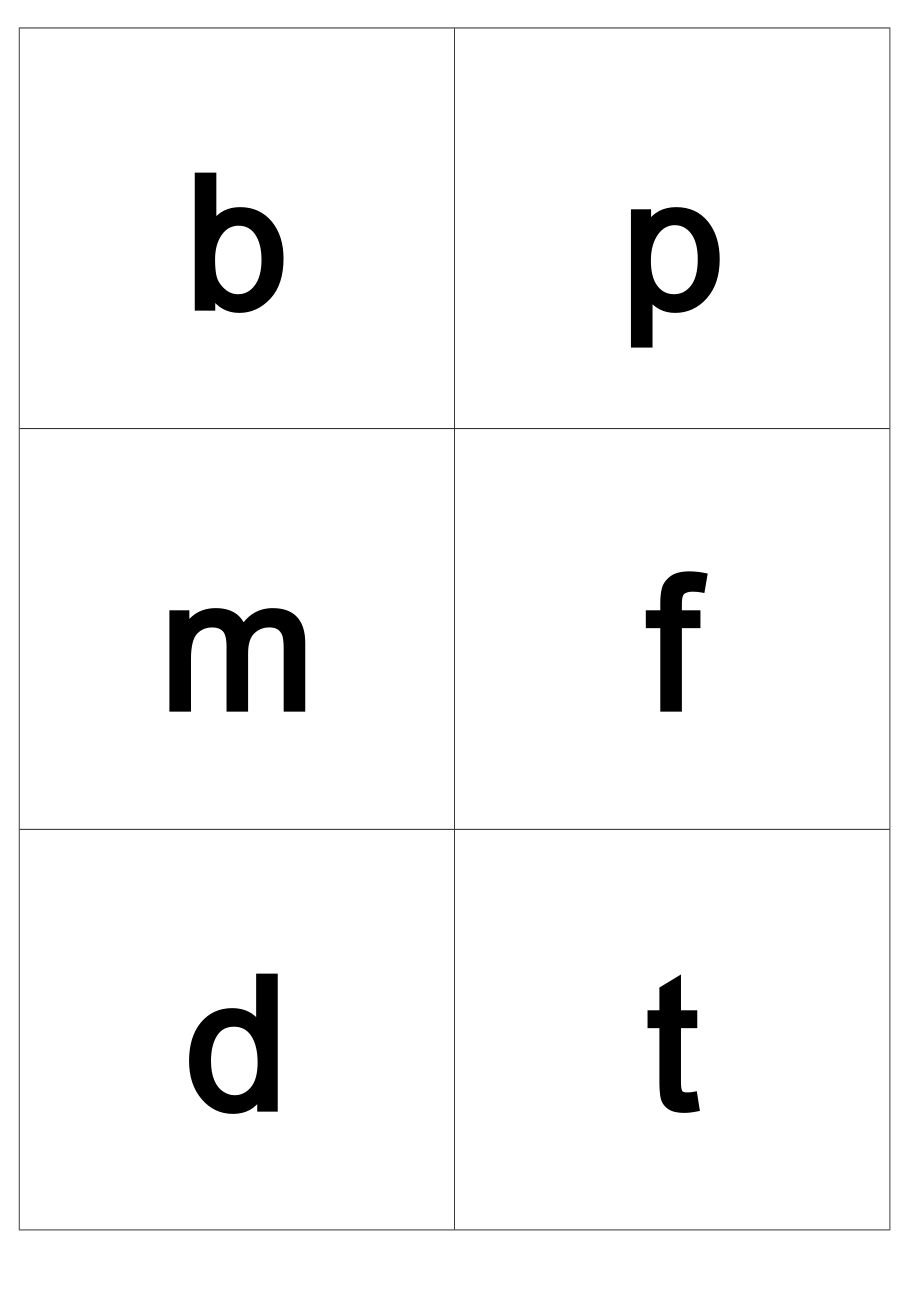 小学汉语拼音字母表卡片word打印版免费下载2395578.doc_第1页