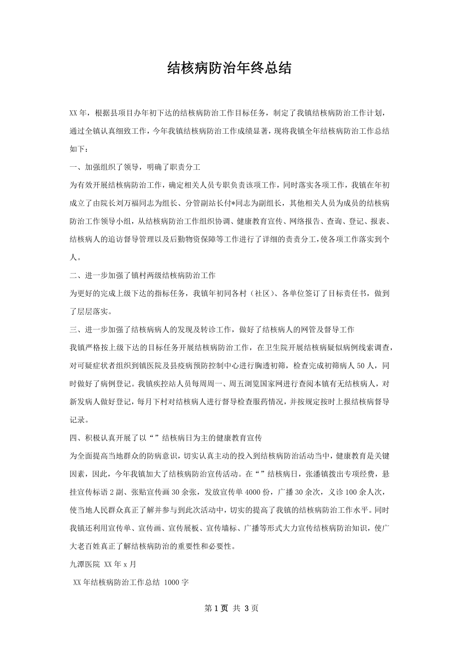 结核病防治年终总结.docx_第1页