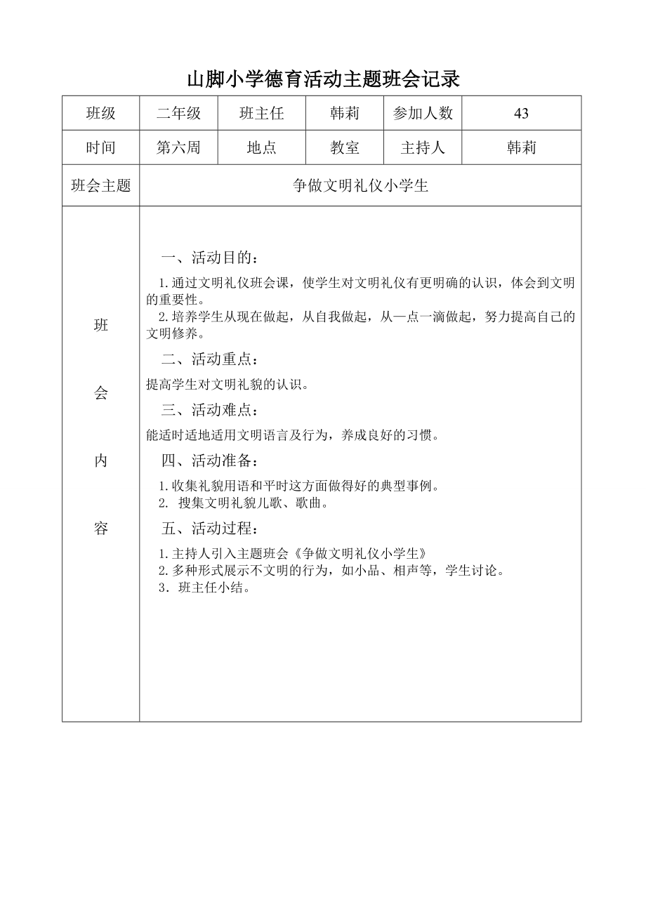 二级德育活动主题班会记录.doc_第3页