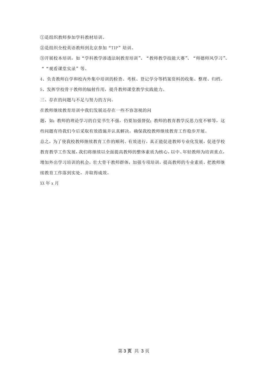 石人教师继续教育工作总结.docx_第3页