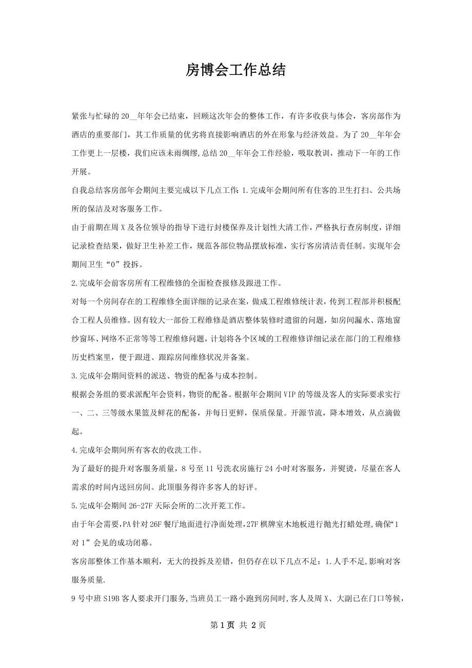 房博会工作总结.docx_第1页