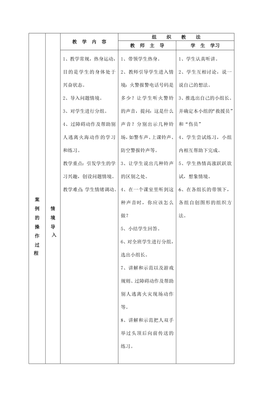 火警消防演练（教学情境设计）.doc_第2页