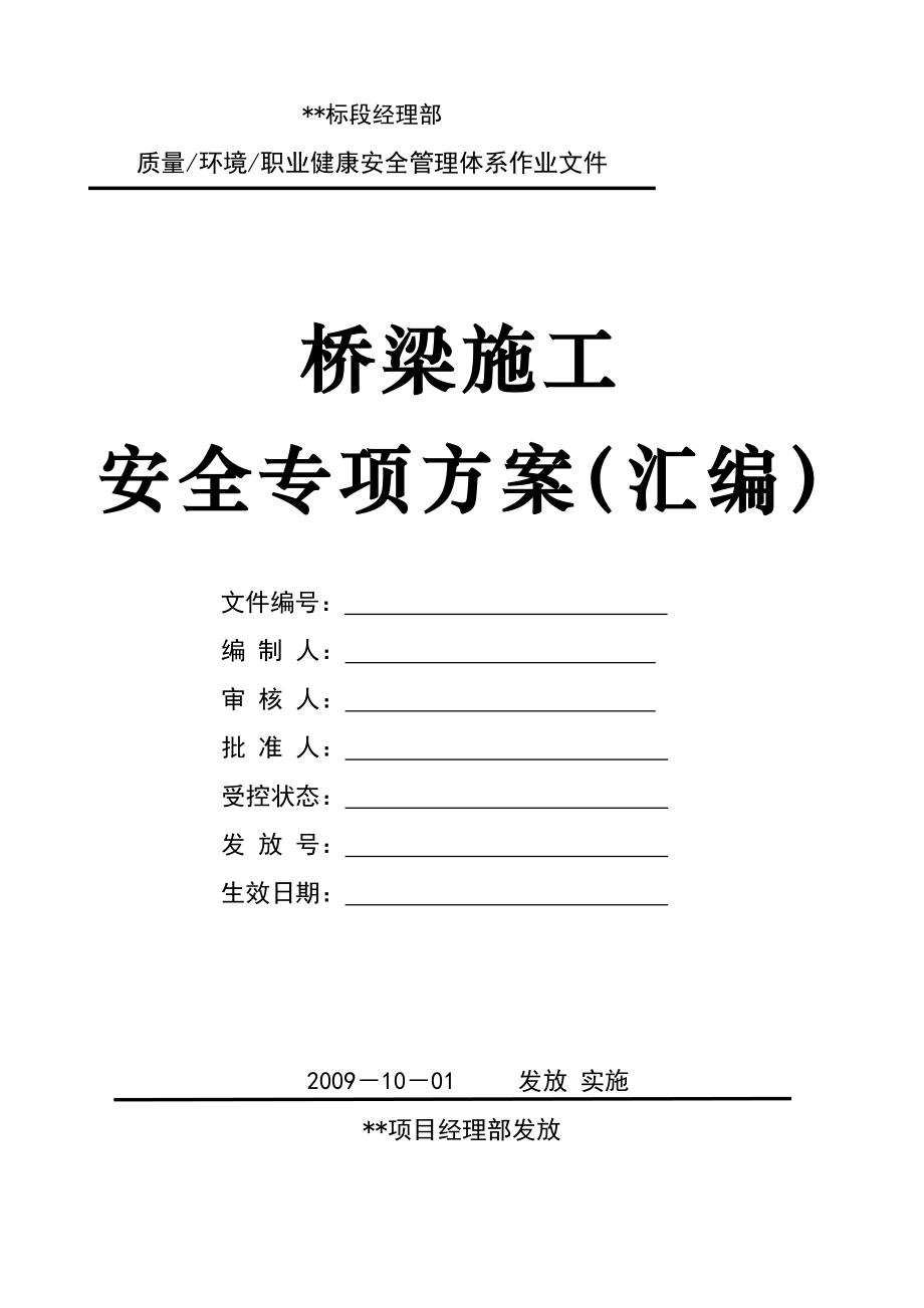 某项目桥梁施工安全专项方案.doc_第1页