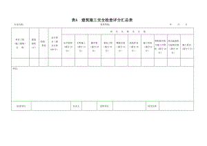 JGJ59建筑施工安全检查标准评分表.doc