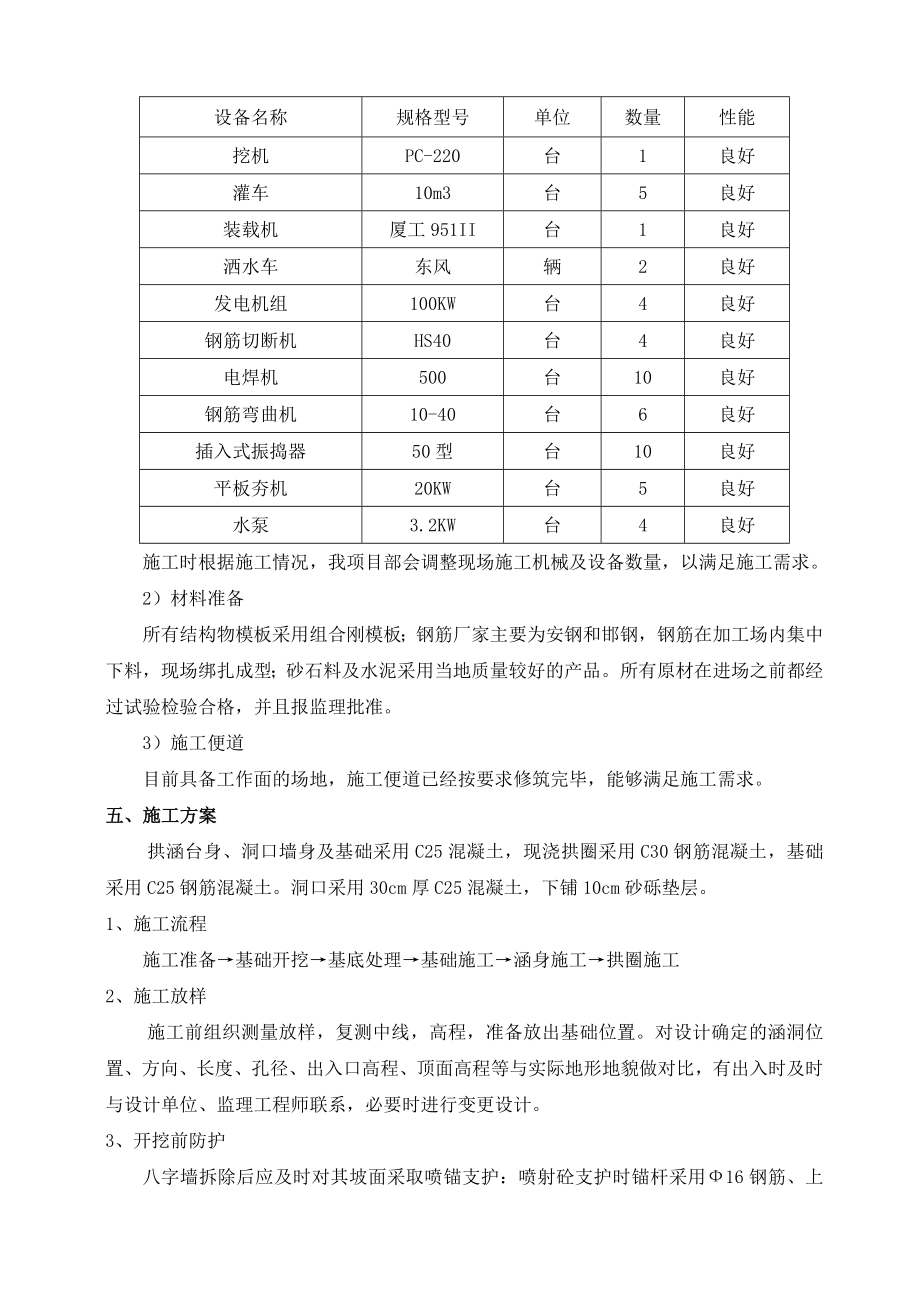 高速公路洛阳至三门峡段改扩建工程拱涵施工技术方案.doc_第3页