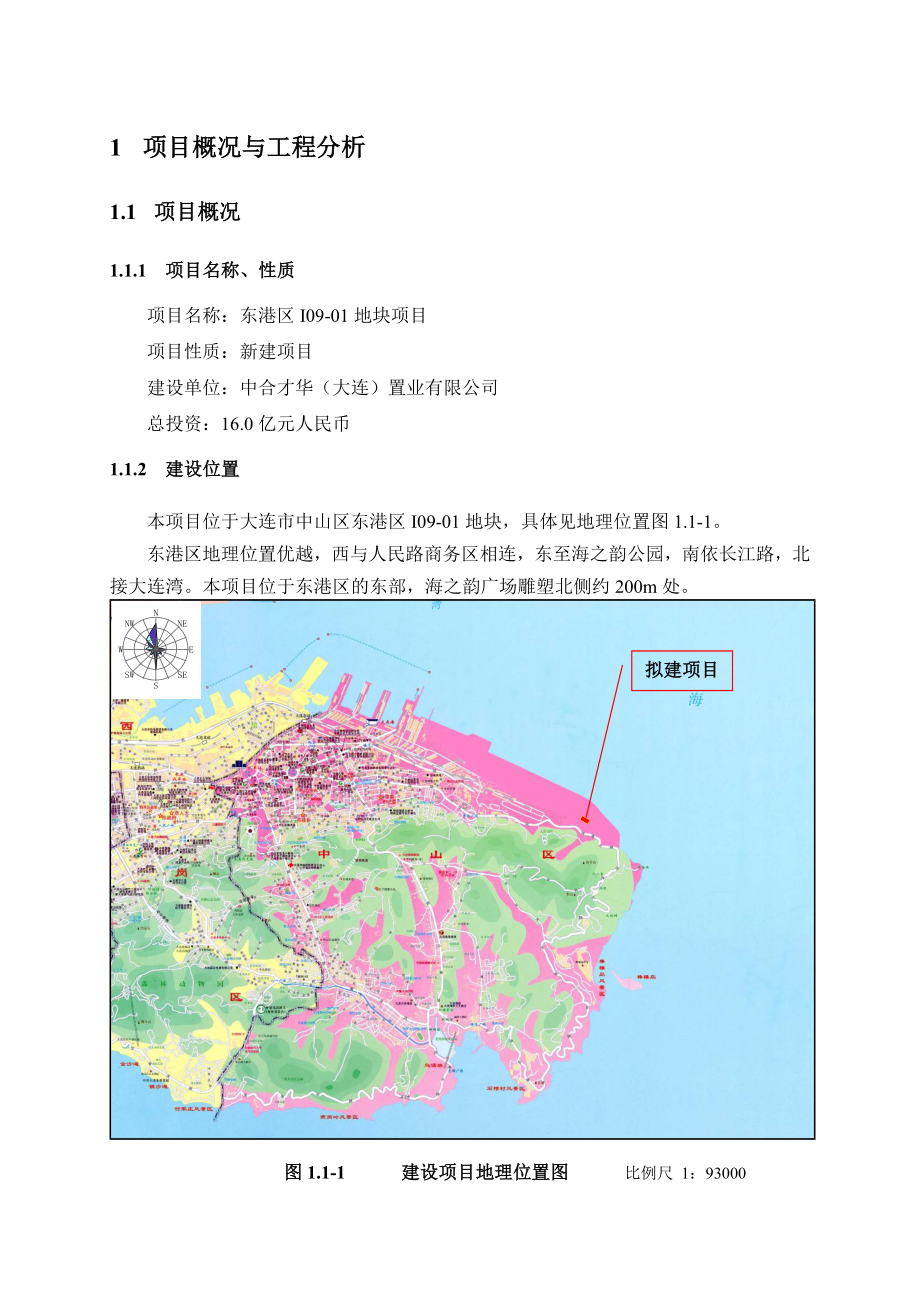 大连东港区I0901地块项目环境影响评价报告书.doc_第1页