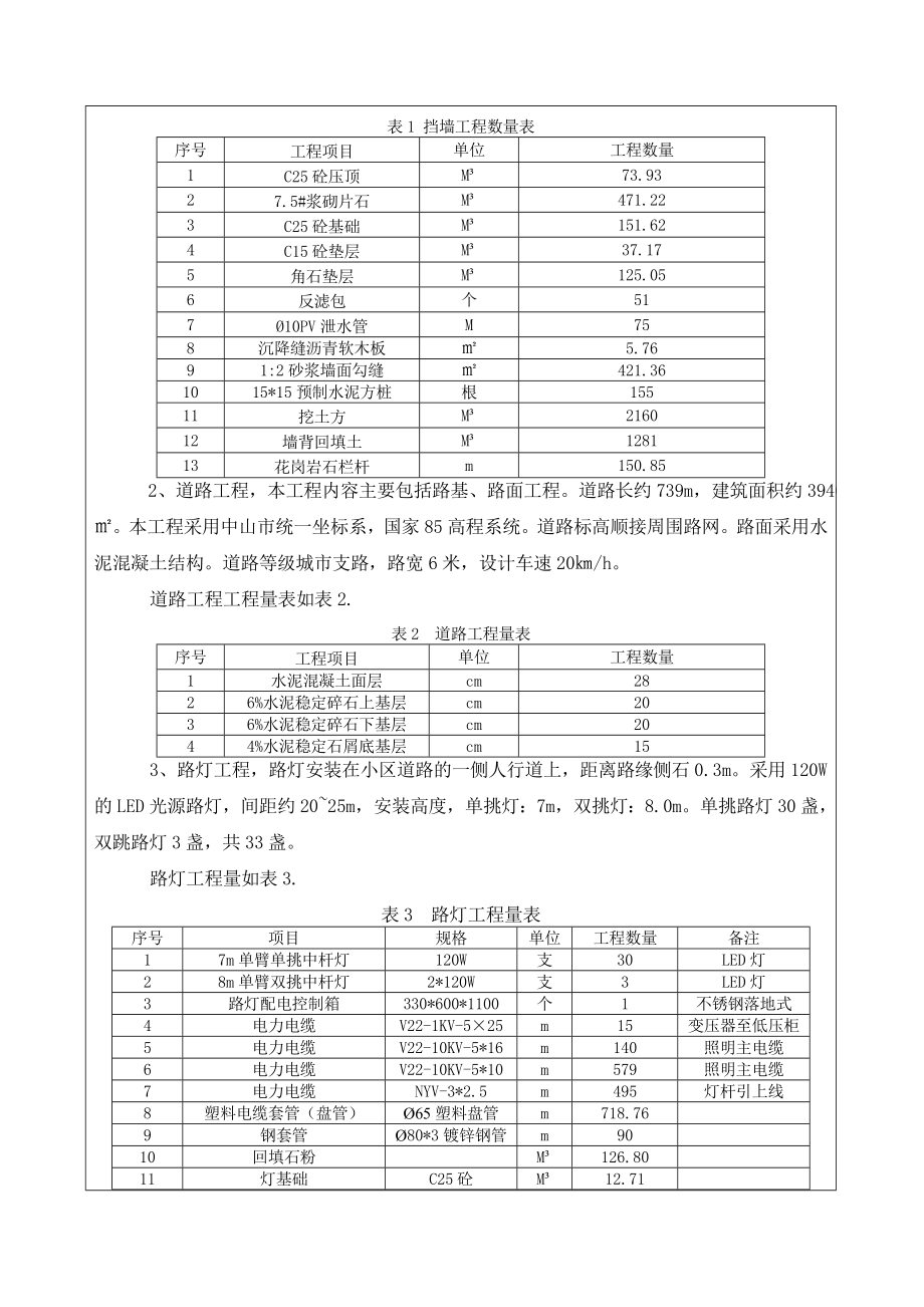 环境影响评价报告公示：广东桂山千伏输变电工程神湾段拆迁安置地市政设施工程新建建环评报告.doc_第3页