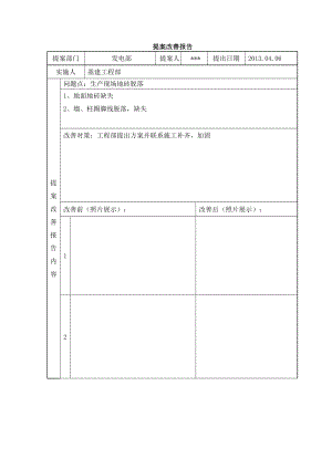 6S管理改善提案（生产现场地砖脱落） .doc