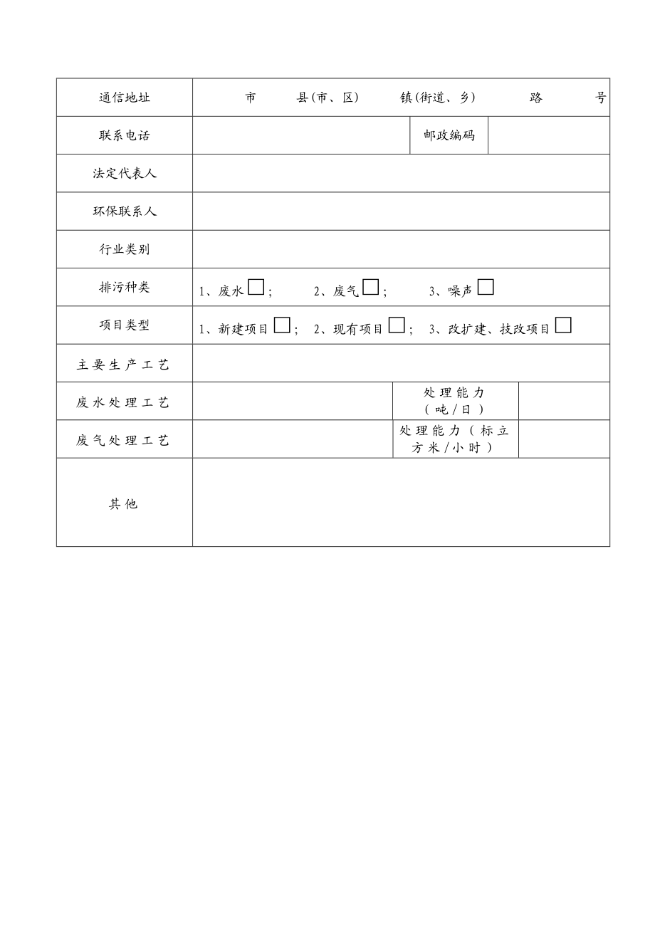 广东省排污许可证申请表.doc_第2页