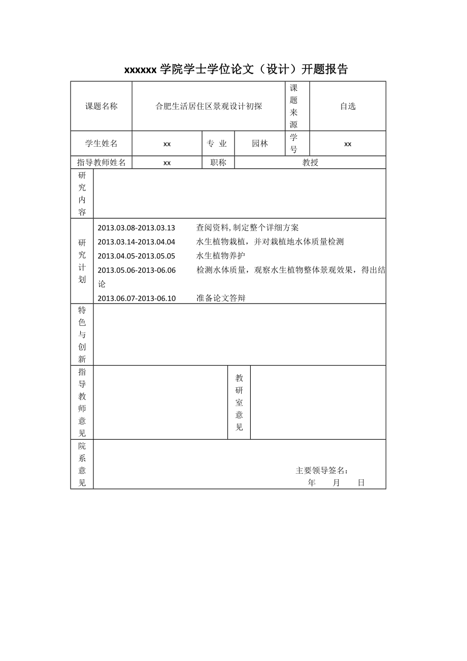 毕业设计（论文）合肥生活居住区景观设计初探.doc_第2页