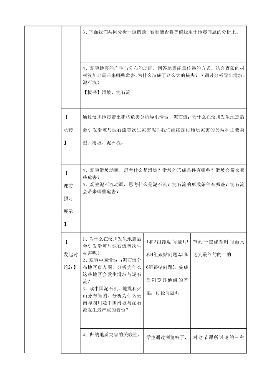 地质灾害教学设计.doc_第3页