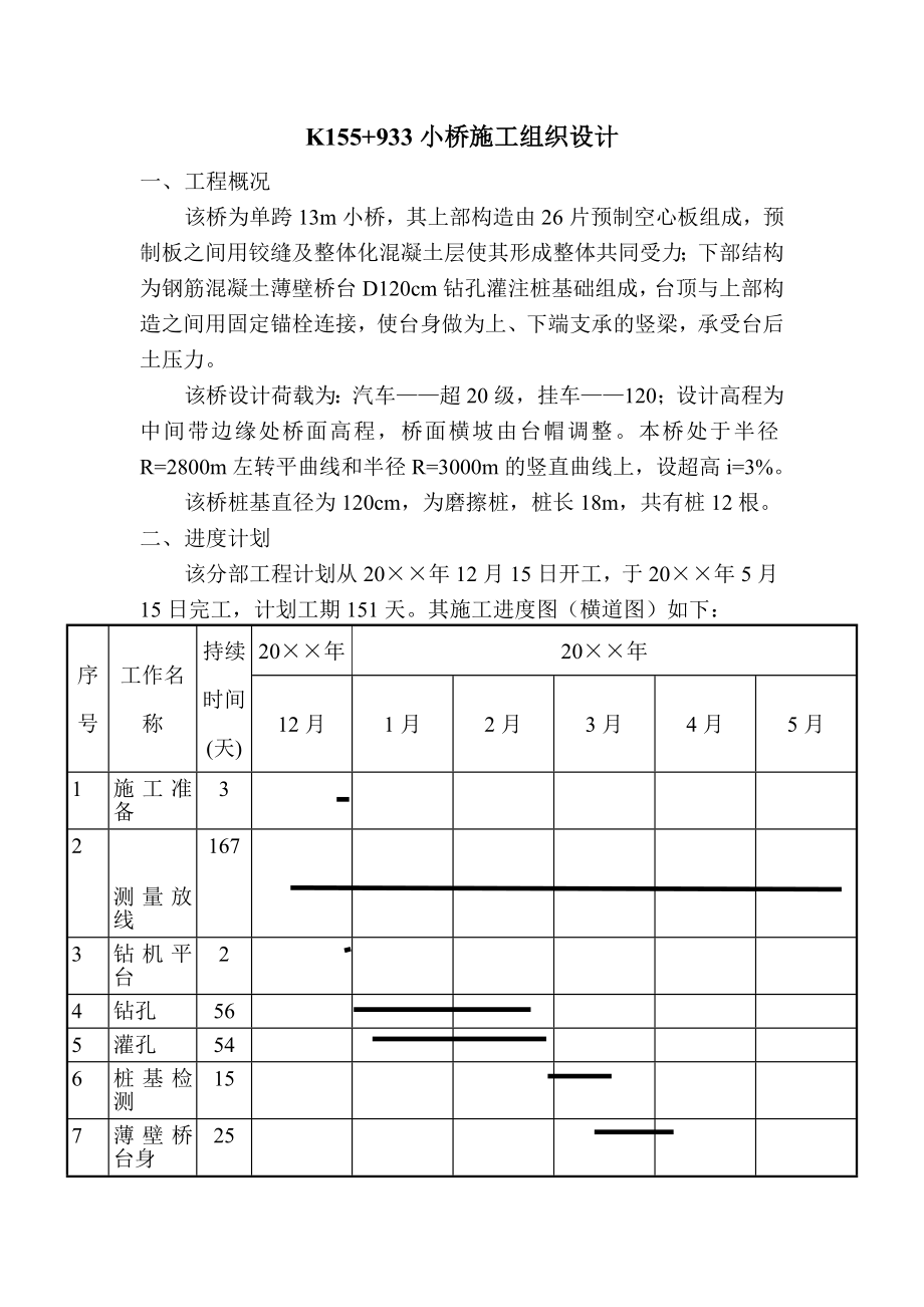 高速公路小桥梁施工组织设计.doc_第2页