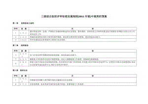 三级综合医院评审标准实施细则预案.doc