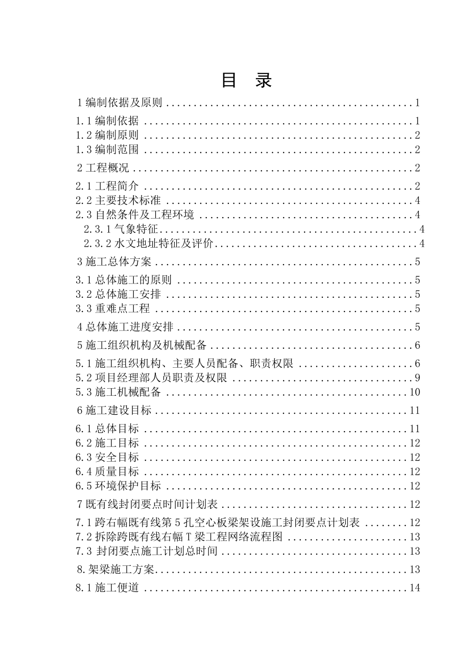 合芜(十里牌)公路公跨铁空心板梁架设专项方案.doc_第1页