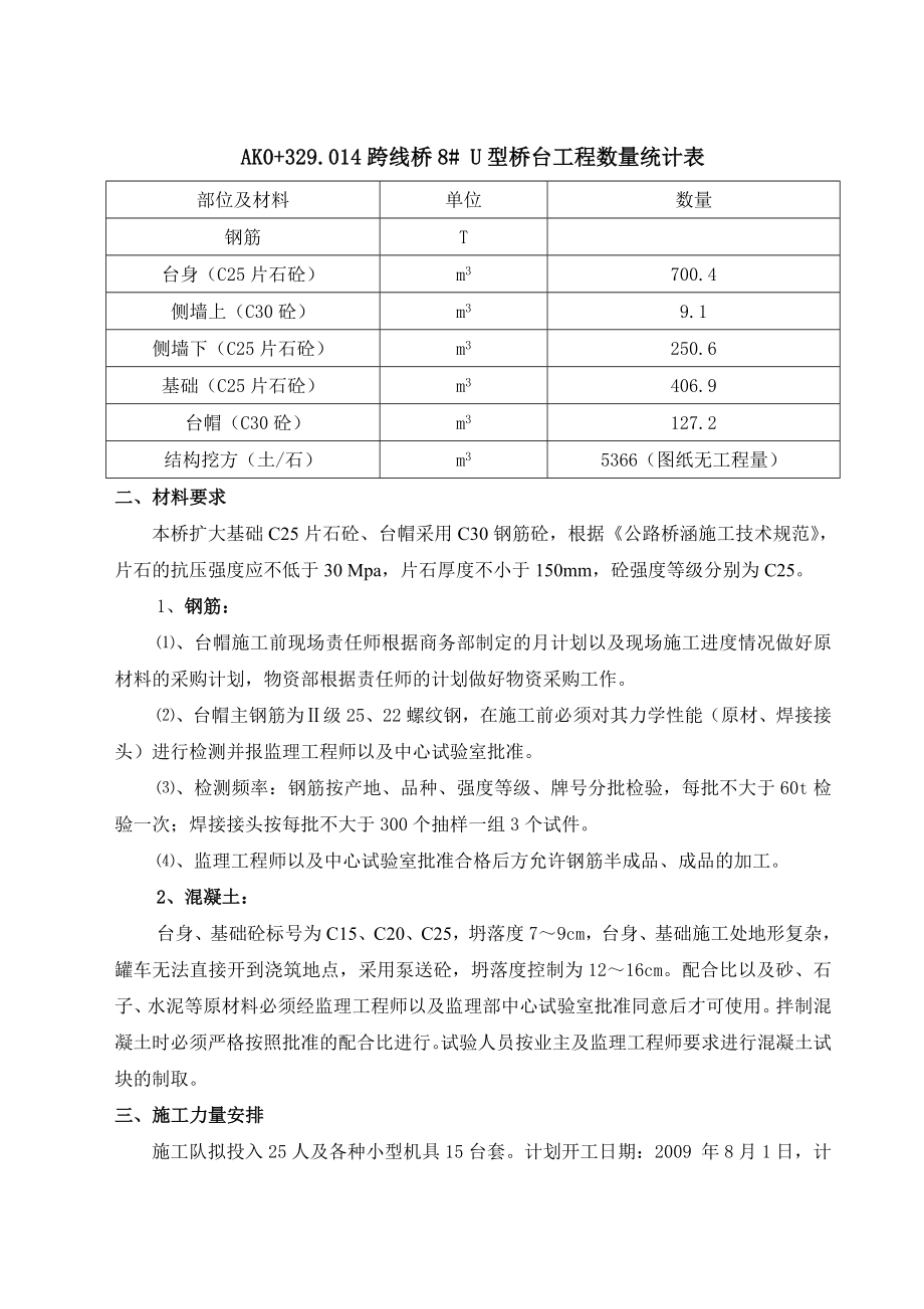 A1桥U型桥台施工技术方案.doc_第2页