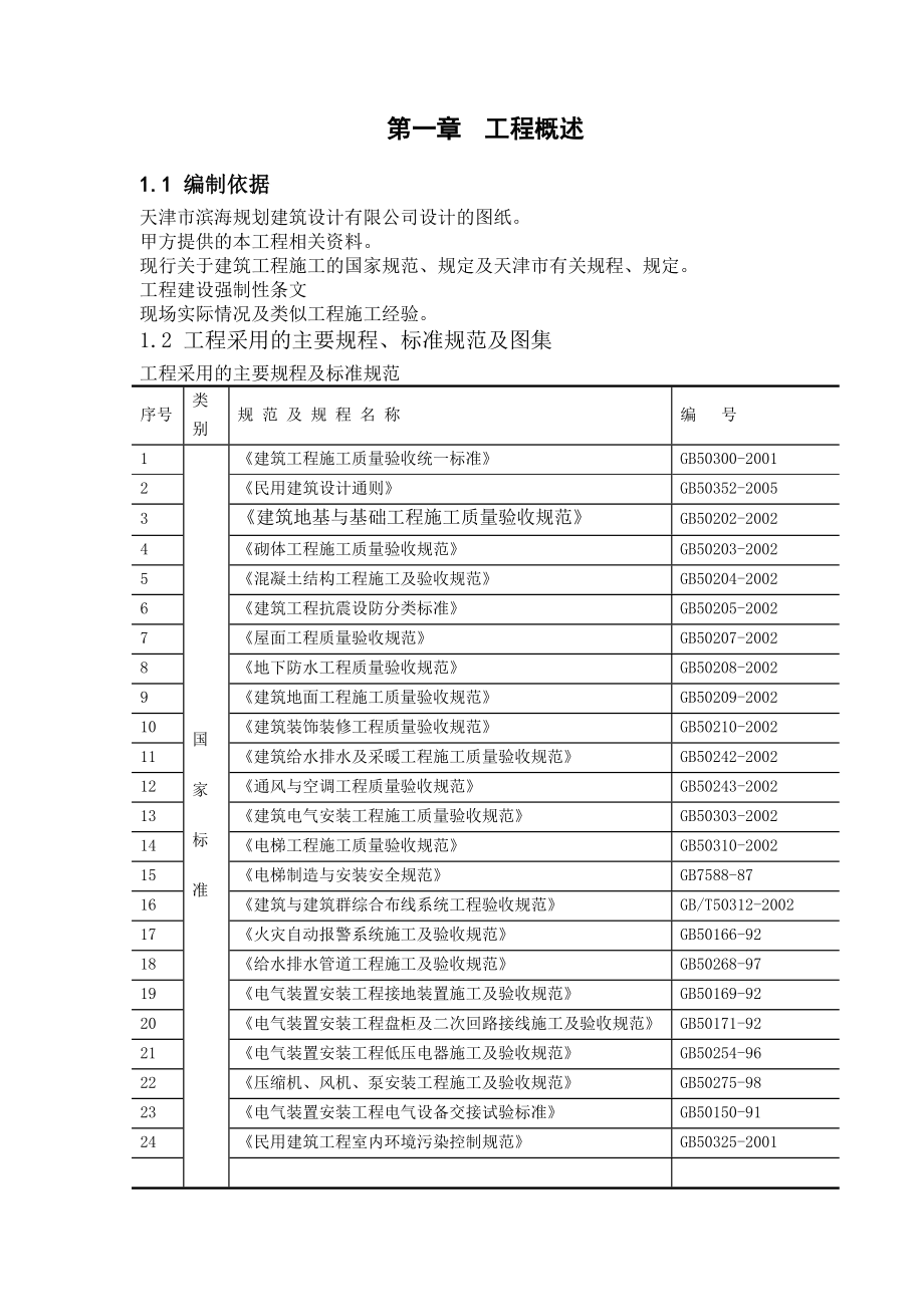 世贸财富中心工程监理规划.doc_第1页